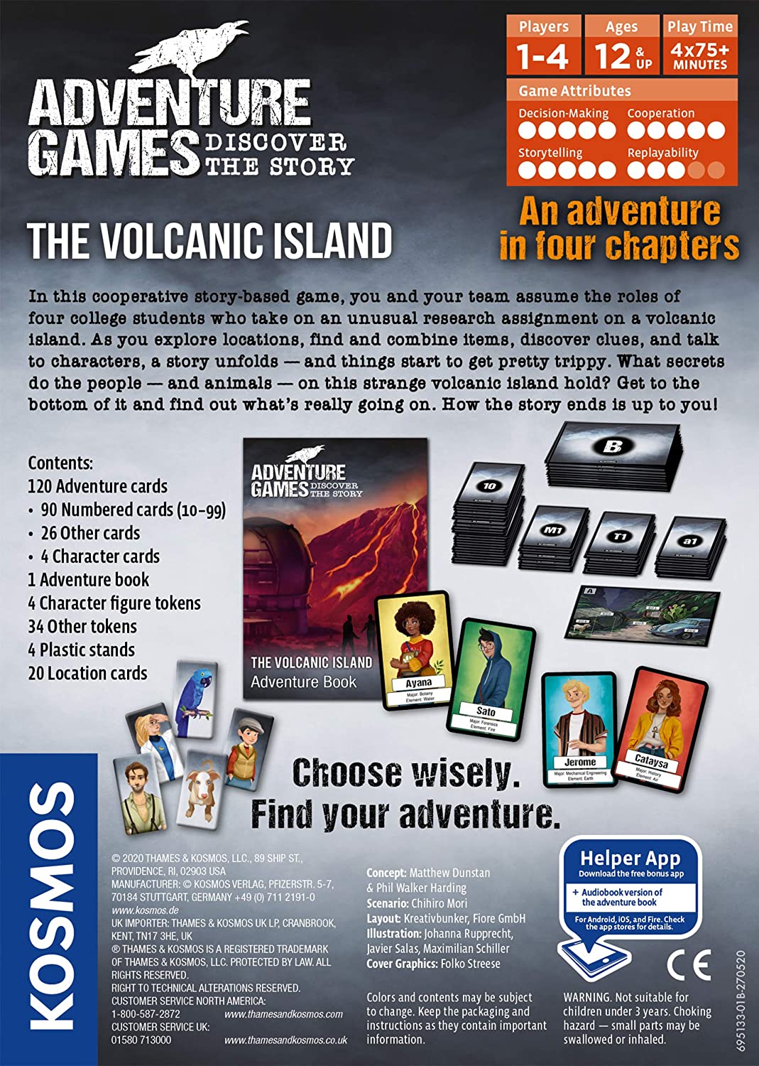 Adventure Games : The Volcanic Island
